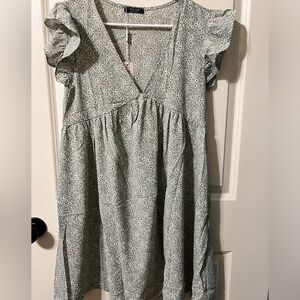 Chigant V Neck Dress, Size S, NWT